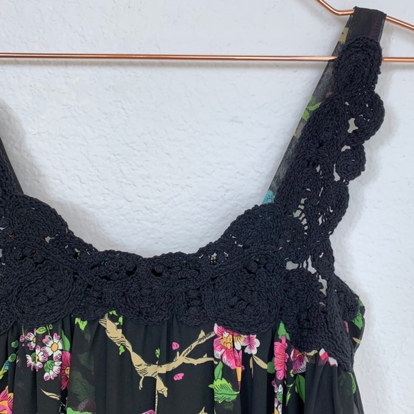 Forever 21 Floral Chiffon Blousy Tank - Picture 3 of 5